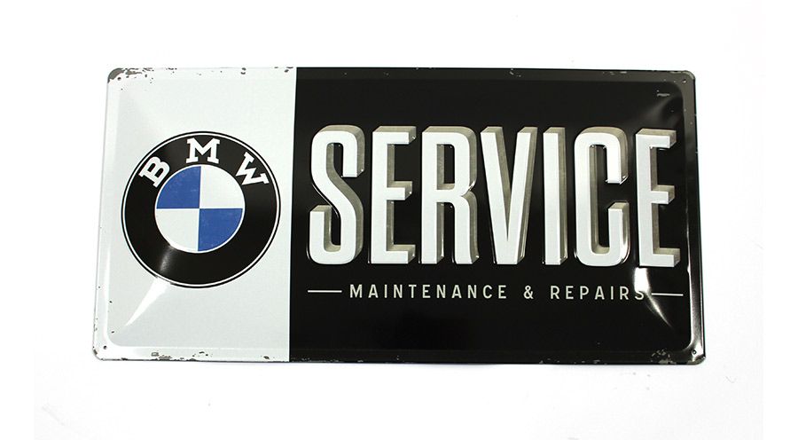 BMW F 650, CS, GS, ST, Dakar (1994-2007) Targa in metallo BMW - Service