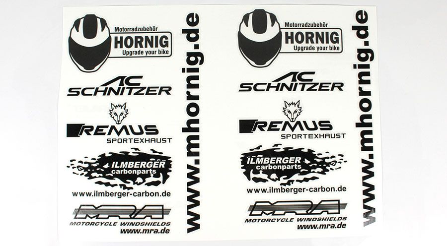 BMW K1200RS & K1200GT (1997-2005) Set adesivi Race
