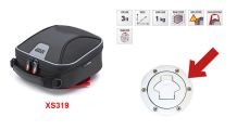  BMW R1200GS (04-12), R1200GS Adv (05-13) & HP2 Borsa da serbatoio XS319