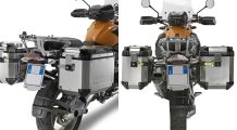  BMW R1200GS (04-12), R1200GS Adv (05-13) & HP2 Supporto valigia laterale Trekker Outback