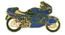  BMW Modelli dal 1969 Spilla K1 (azzurro)