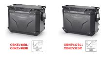  BMW R1200GS (04-12), R1200GS Adv (05-13) & HP2 GIVI Trekker Outback EVO Smart valigie nero