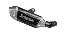  BMW F450GS Scarico Akrapovic Acciaio Inossidabile Nero
