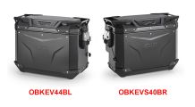  BMW R1300GS & Adventure GIVI Trekker Outback EVO Smart valigie nero con incavo per scarico