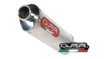  BMW G 650 GS GPR scarico Slip On Trevale Acciaio Inox