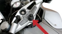  BMW K1200R & K1200R Sport Supporto GPS per testa forcella superiore