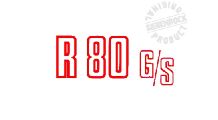  BMW R 80 Modelli Adesivo 