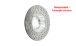 BMW R 80 Modelli Disco freno perforazione 2-2, forma profonda