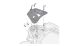BMW R 1250 RT Portabauletto Top case-Aluminium