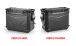 BMW R 1250 GS & R 1250 GS Adventure GIVI Trekker Outback EVO Smart valigie nero con incavo per scarico