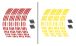 BMW F800S, F800ST & F800GT Strisce cerchione F800S