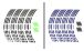 BMW F800S, F800ST & F800GT Strisce cerchione F800ST