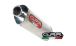 BMW R1200R (2005-2014) GPR scarico Slip On Trevale Acciaio Inox