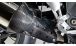 BMW K1300R Protezione termica del terminale di scarico in fibra di carbonio