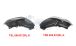 BMW R 1200 R, LC (2015-2018) Copertura laterale serbatoio in carbonio