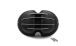 BMW R 100 Modelli Coprivalvola, nero con stecche lucide, 4 stecche
