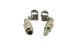 BMW R1200GS (04-12), R1200GS Adv (05-13) & HP2 Attacchi rapidi in ottone nichelato