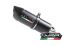 BMW F 650, CS, GS, ST, Dakar (1994-2007) GPR Scarico Slip On Furore Nero Italia