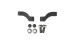 BMW F 650, CS, GS, ST, Dakar (1994-2007) Estensione specchietti