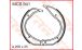 BMW R 80 Modelli Kit pastiglie freno posteriore (freno a tamburo)