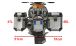 BMW R1200GS (04-12), R1200GS Adv (05-13) & HP2 Supporto valigia laterale Trekker Outback