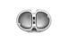 BMW R 100 Modelli Coprivalvola, look classico con stecche e bordi lucidi, 4 stecche