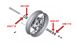 BMW S 1000 XR (2020- ) Cuscinetto della ruota anteriore 25 x 47