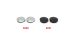 BMW R850R, R1100R, R1150R & Rockster Calotta copertura tubo forcella