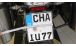 BMW F450GS Portatarga regolabile in acciaio inox