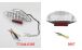 BMW R1200GS (04-12), R1200GS Adv (05-13) & HP2 Vetro chiaro + LED