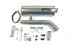 BMW R 100 Modelli GPR scarico Slip On Trioval Acciaio Inox