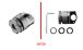 BMW R1100RS, R1150RS Supporto per smartphone Quiklox per specchi