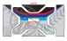 BMW R1200GS (04-12), R1200GS Adv (05-13) & HP2 Adesivi per valigette Vario