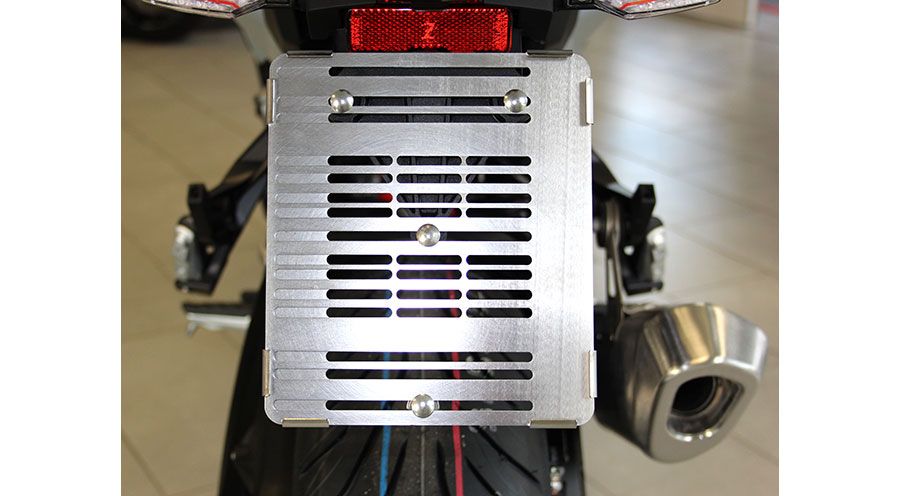 BMW S 1000 XR (2020- ) Portatarga regolabile in acciaio inox