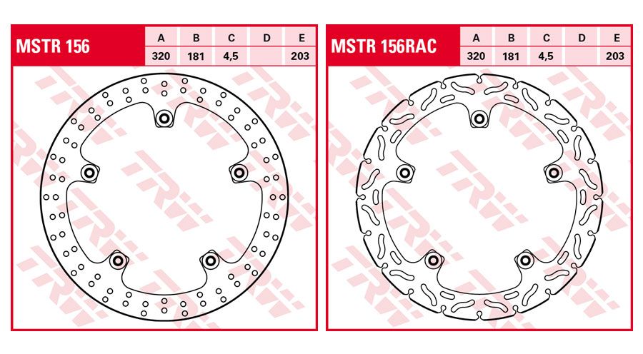 BMW R 1200 RS, LC (2015-) Dischi freno anteriori Rivet Pack