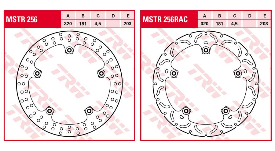 BMW R1200GS (04-12), R1200GS Adv (05-13) & HP2 Dischi freno anteriori Rivet Pack