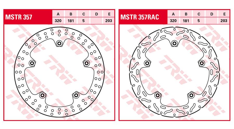 BMW R850R, R1100R, R1150R & Rockster Dischi freno anteriori Retrofit