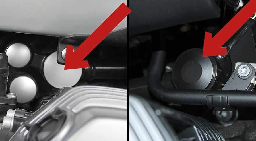 BMW R nine T Coperture telaio - Supporto motore
