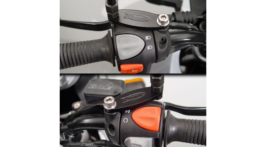 BMW F 650, CS, GS, ST, Dakar (1994-2007) Estensioni Specchietti della ZTechnik