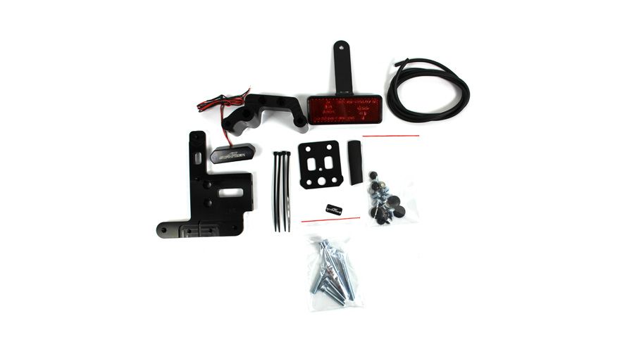 BMW R nine T Portatarga laterale