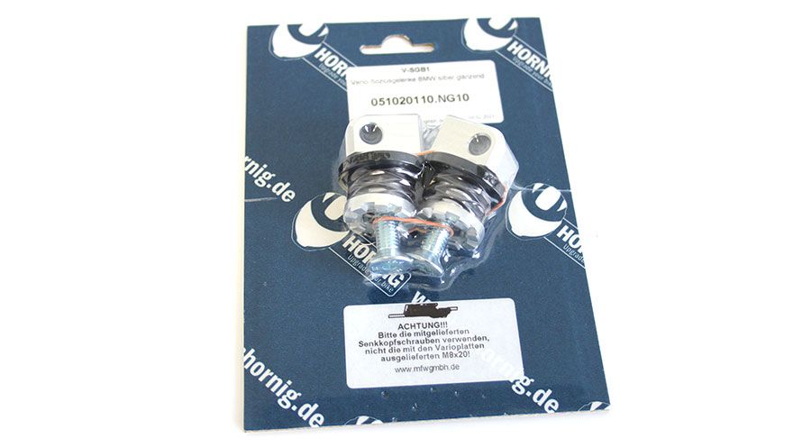 BMW G 650 GS Aggancio pedana passeggero Vario