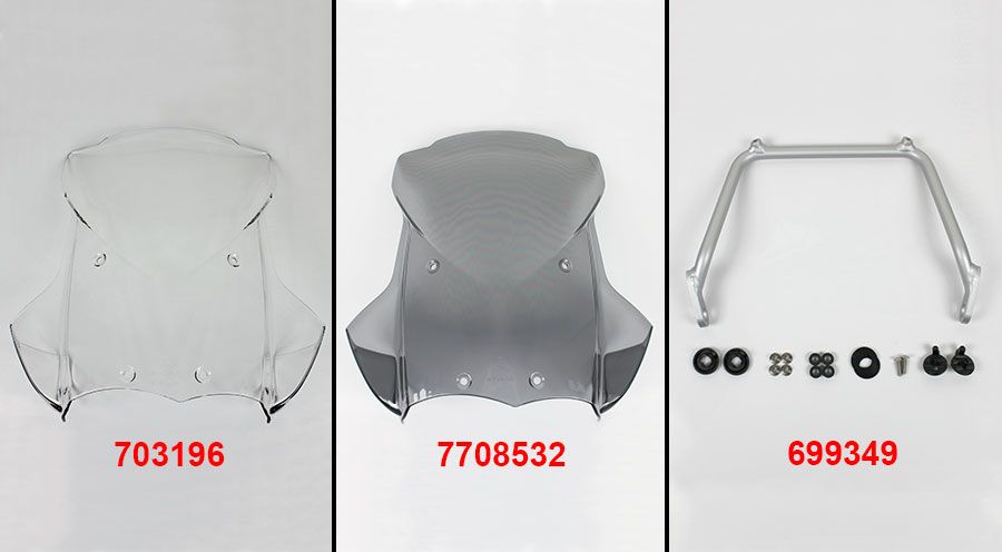 BMW R1200GS (04-12), R1200GS Adv (05-13) & HP2 Parabrezza Adventure