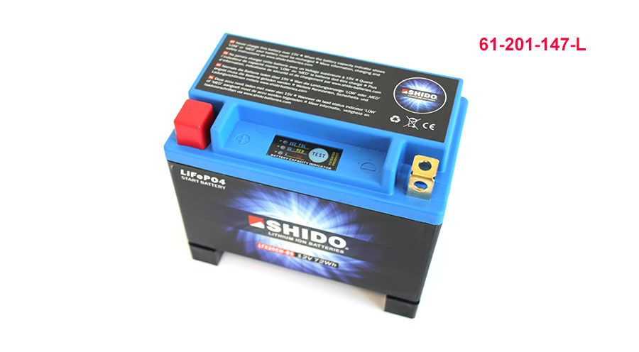 BMW R 1200 RT, LC (2014-2018) Batteria al litio