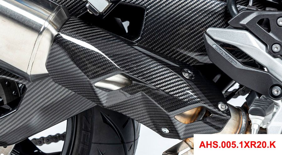 BMW S 1000 XR (2020- ) Protezione termica del terminale di scarico - basso