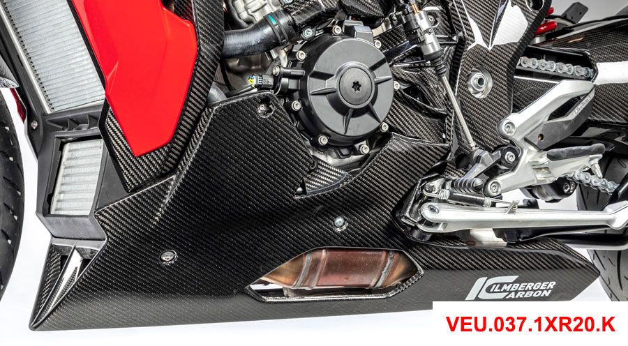 BMW S 1000 XR (2020- ) Spoiler motore lungo (compatibile con cavalletto centrale)