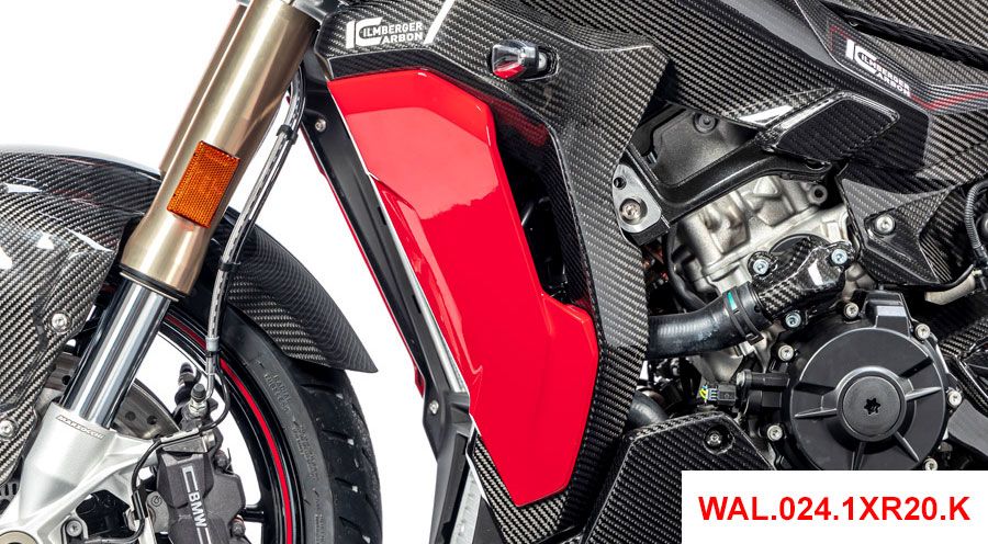 BMW S 1000 XR (2020- ) Protezione radiatore in carbonio (completo)