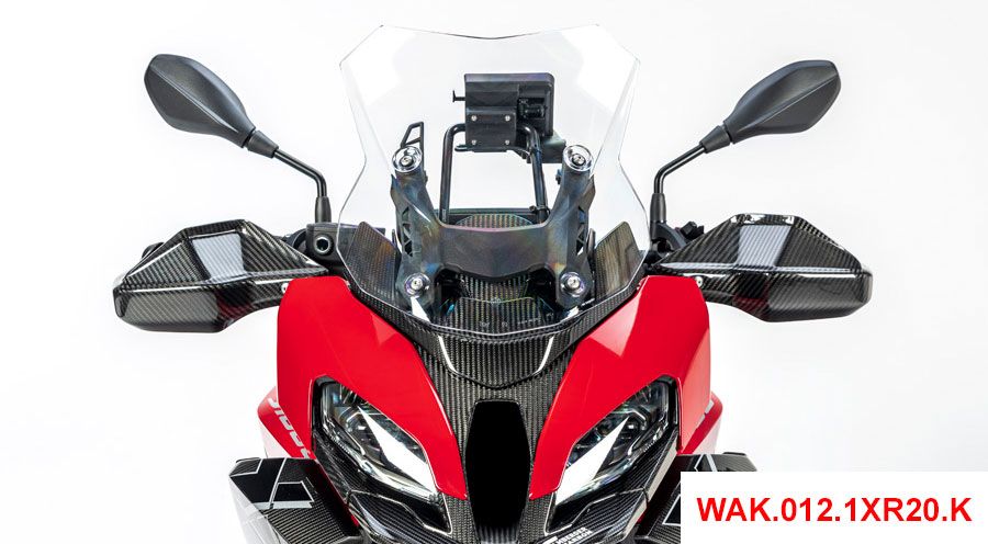 BMW S 1000 XR (2020- ) Paravento in carbonio della strumentazione (davanti)
