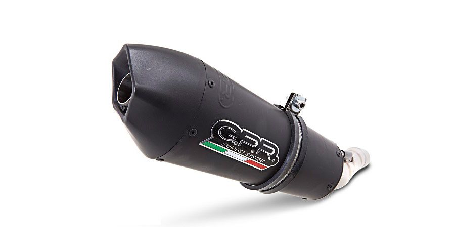 BMW R 1200 RT, LC (2014-2018) GPR Scarico Slip On GPE Anniversary Black Titanium