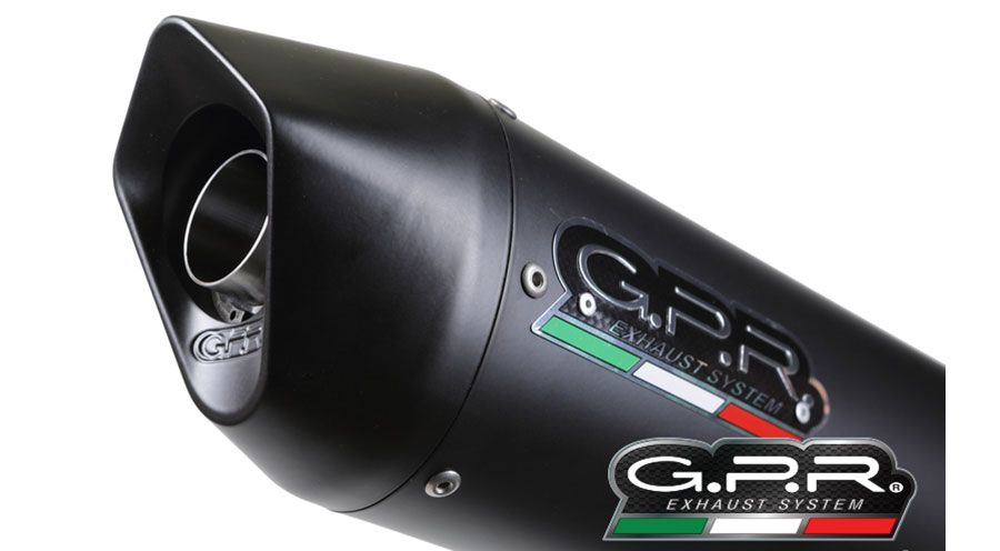 BMW F900XR GPR Scarico Slip On Furore Nero