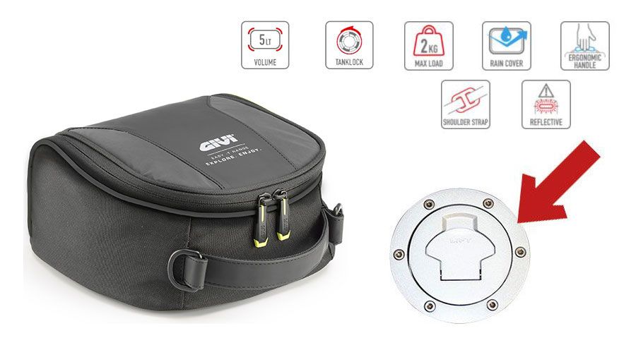 BMW F750GS, F850GS & F850GS Adventure Borsa da serbatoio EA144